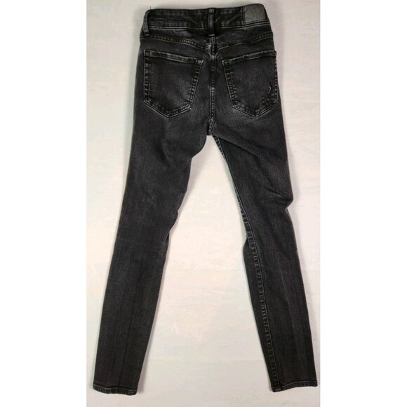 Aeropostale Skinny Jeans Womens Size 0 Black - Picture 8 of 8